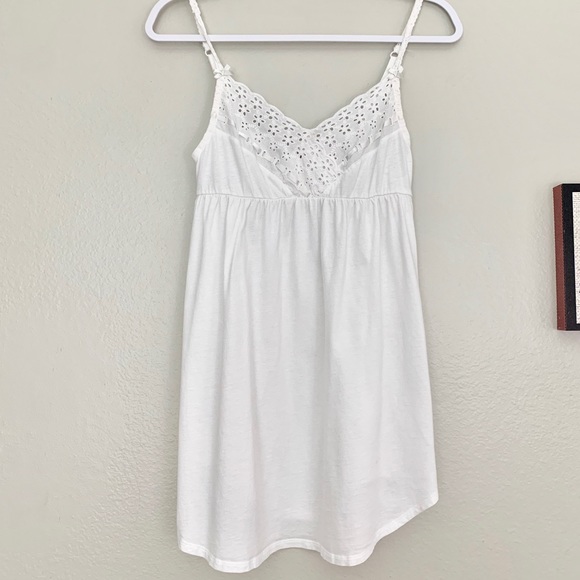 white babydoll nightgown